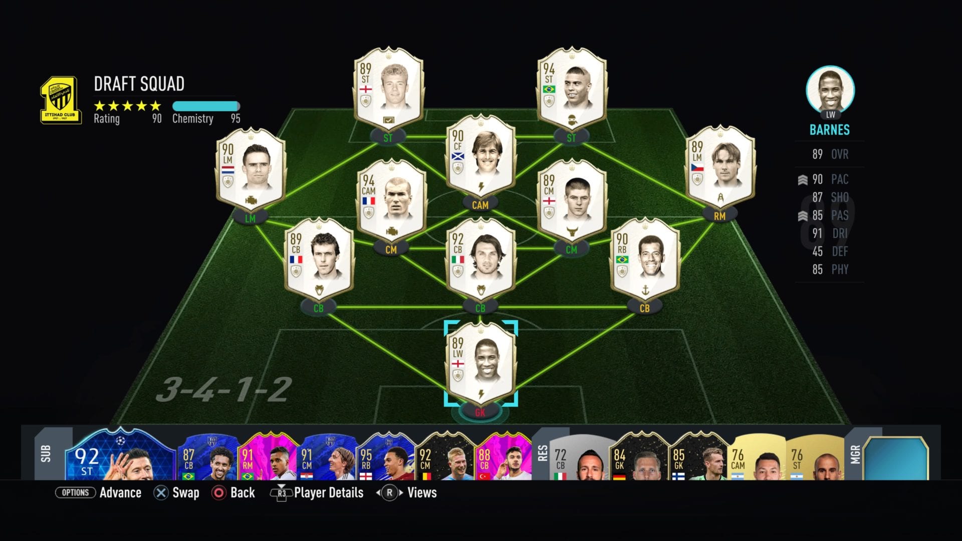 Are icons in drafts FIFA 22?