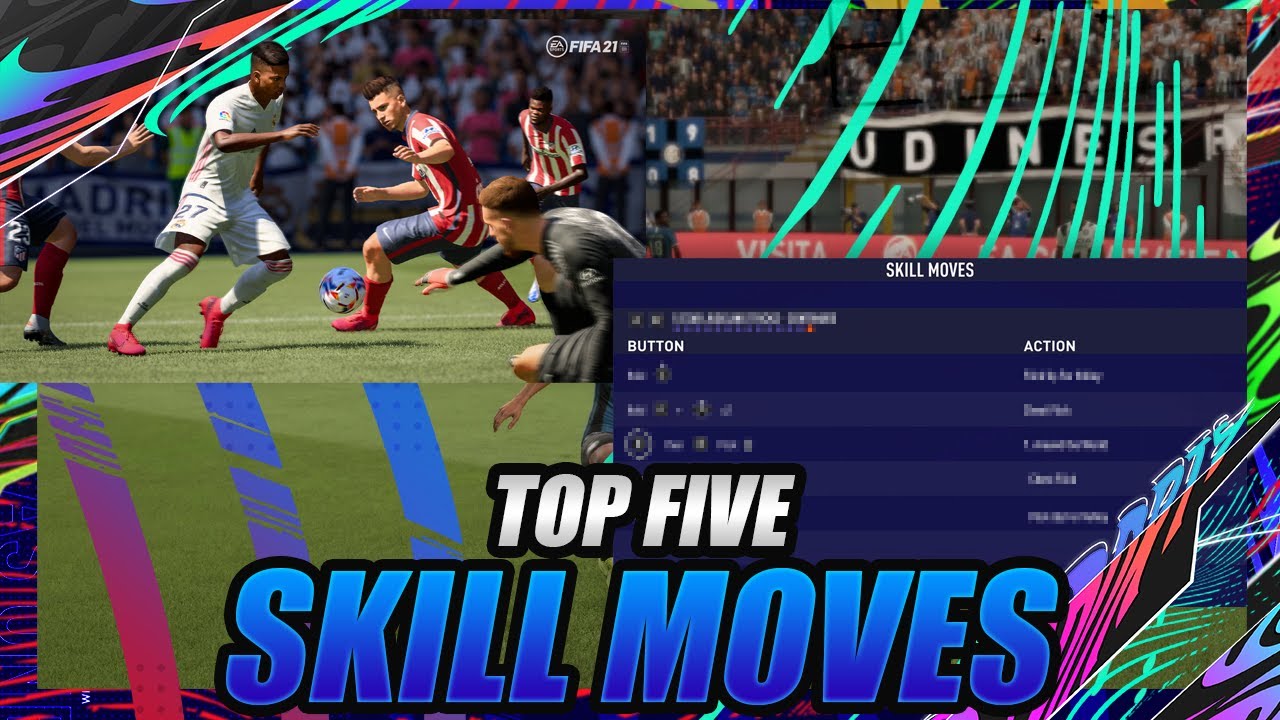 How do you do skills on FIFA 22?