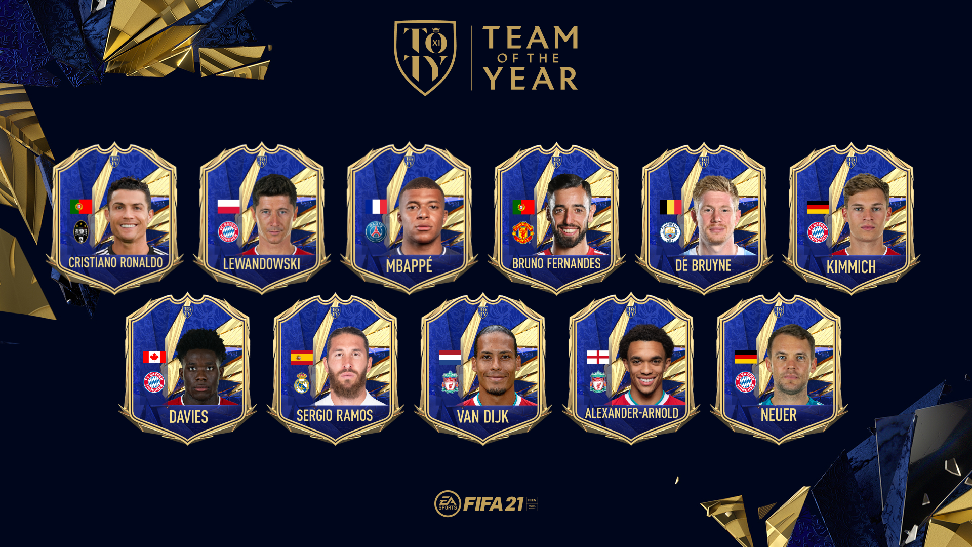 How do I vote for 2021 TOTY?