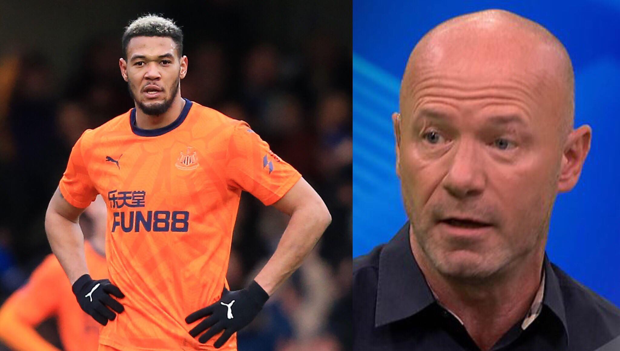 Where is Alan Shearer?