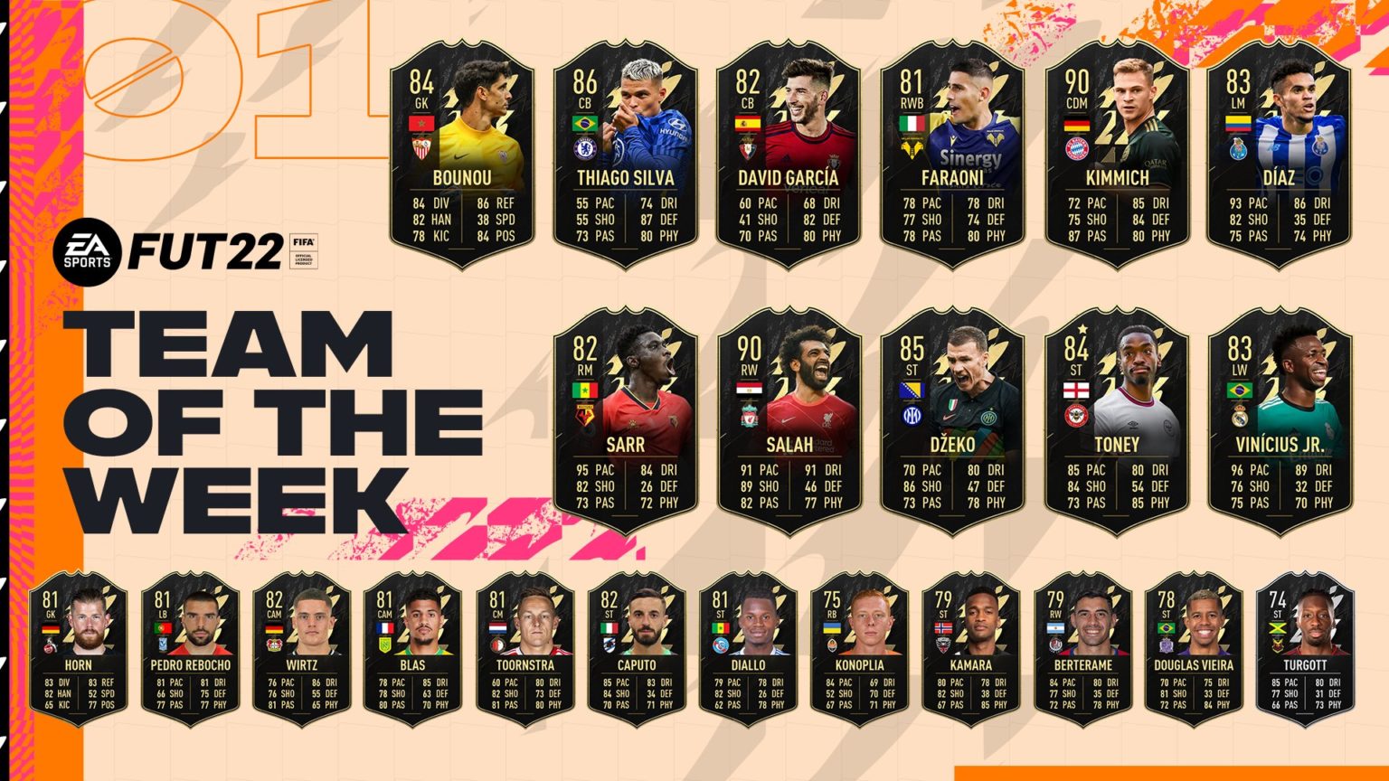 Can you upgrade Totw cards FIFA 22?