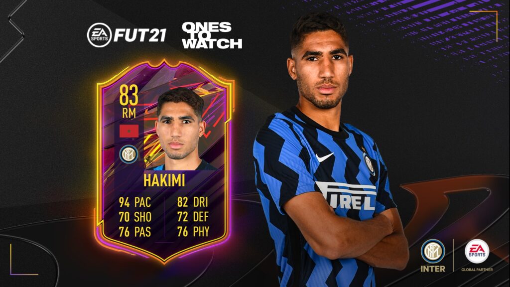 How much is Hakimi worth in FIFA 22?