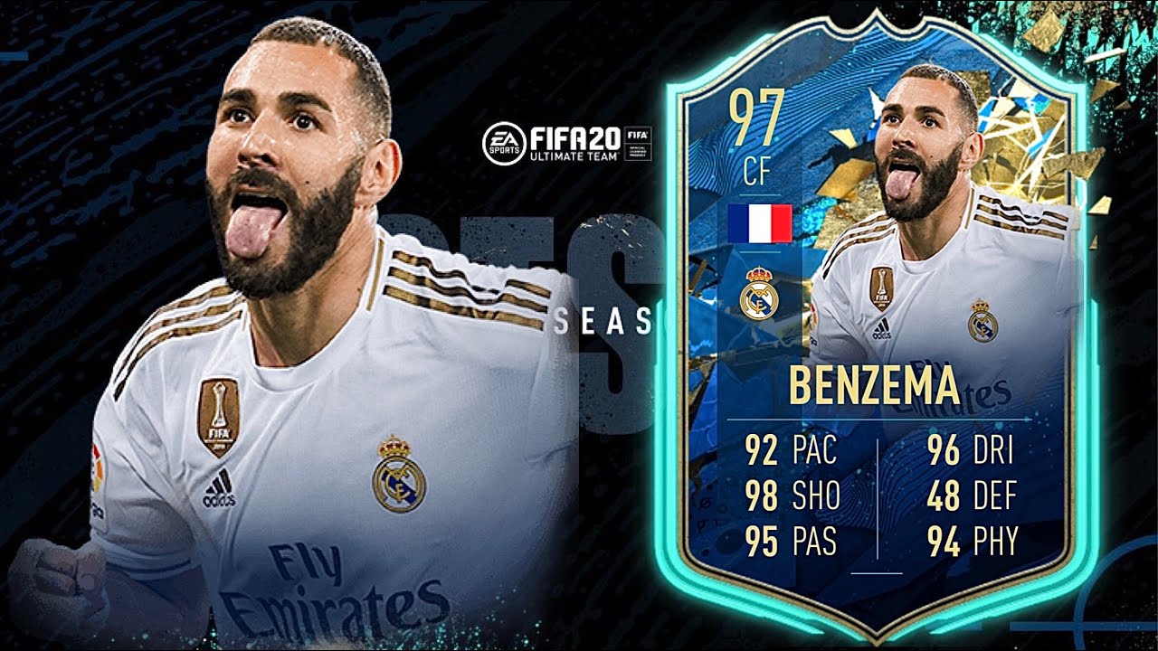 What is Benzema FIFA rating?