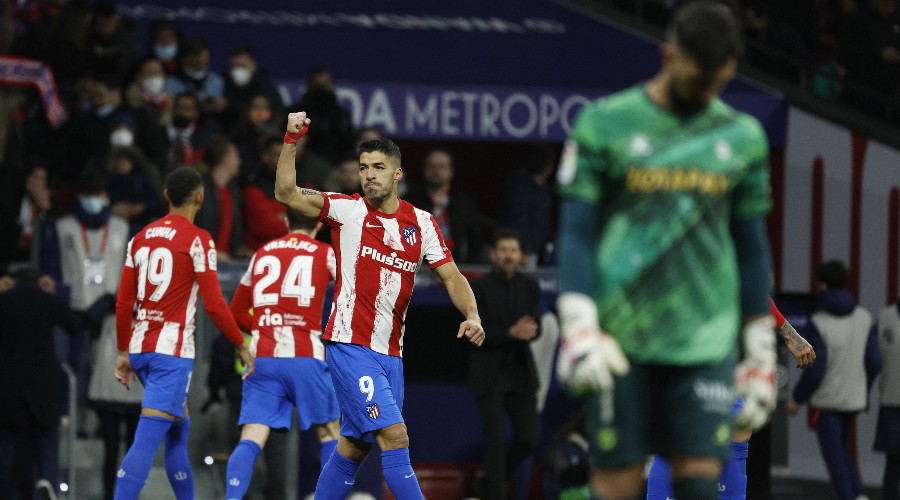 L’Atlético Madrid cinq matchs de suite