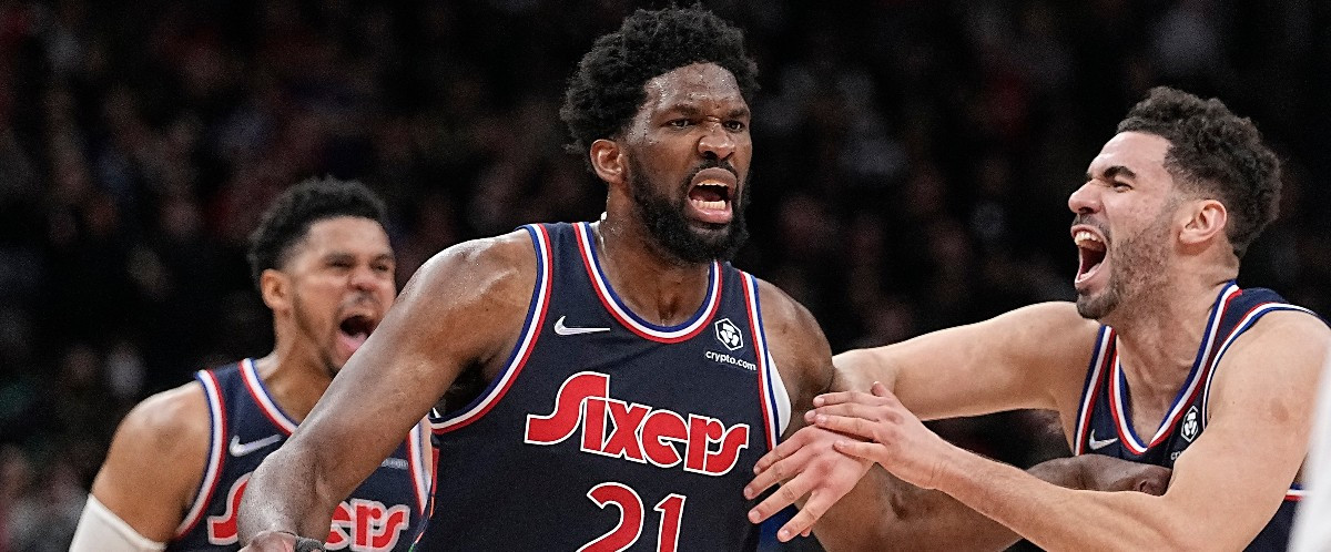 Les 76ers touchent le but