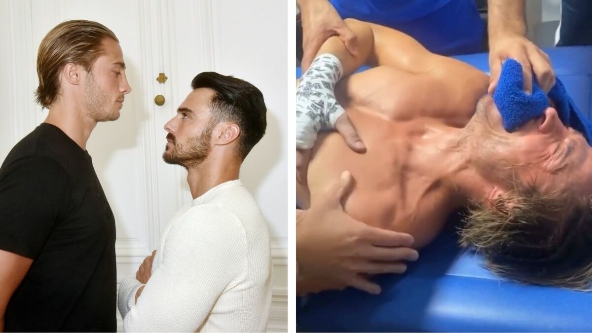 Les cris et cris de douleur de Dylan dans les vestiaires après sa blessure (vidéo)