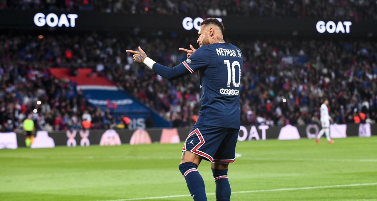 PSG – OM : Très nerveux, Neymar s’engouffre dans la tour pour un carton jaune !