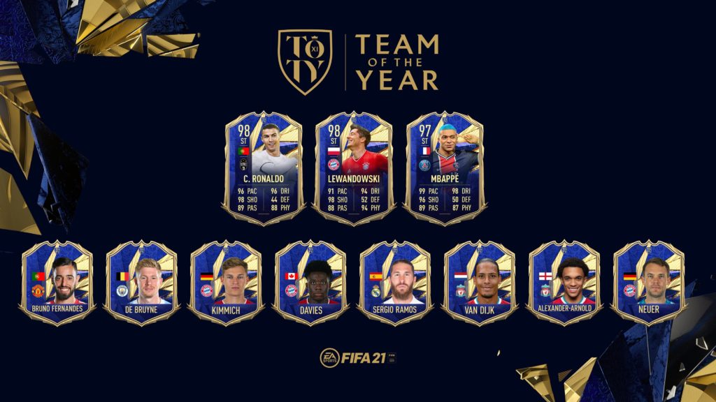 Quelle sont les TOTY FIFA 22 ?