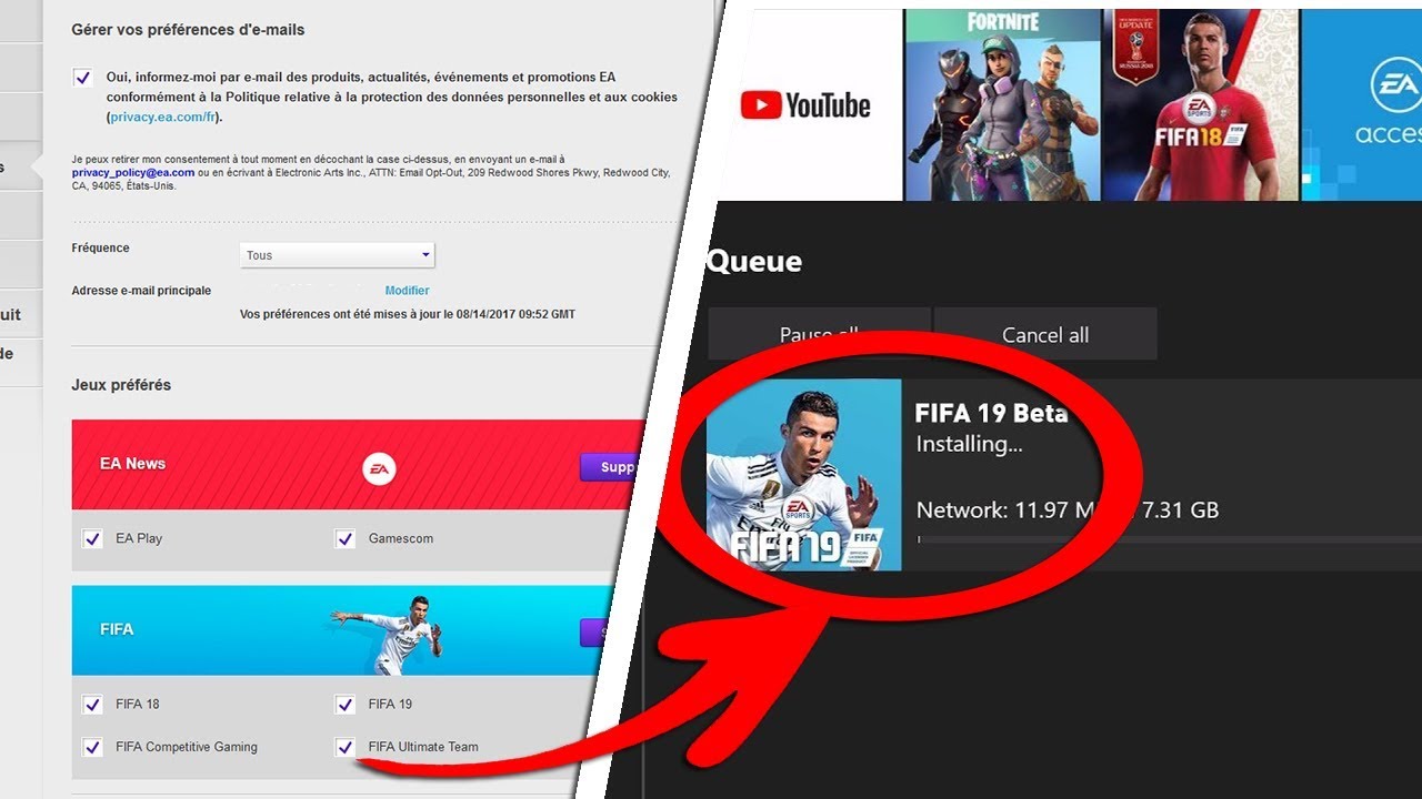 Comment avoir la beta de FIFA 22 Mobile ?