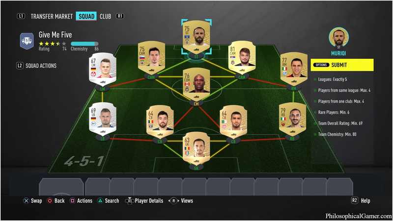 Comment faire le SBC hybride ligue ?