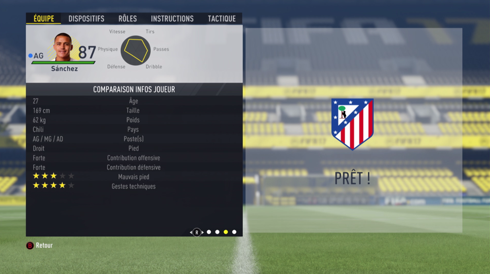 Comment faire changer de poste un joueur FIFA 22 ?