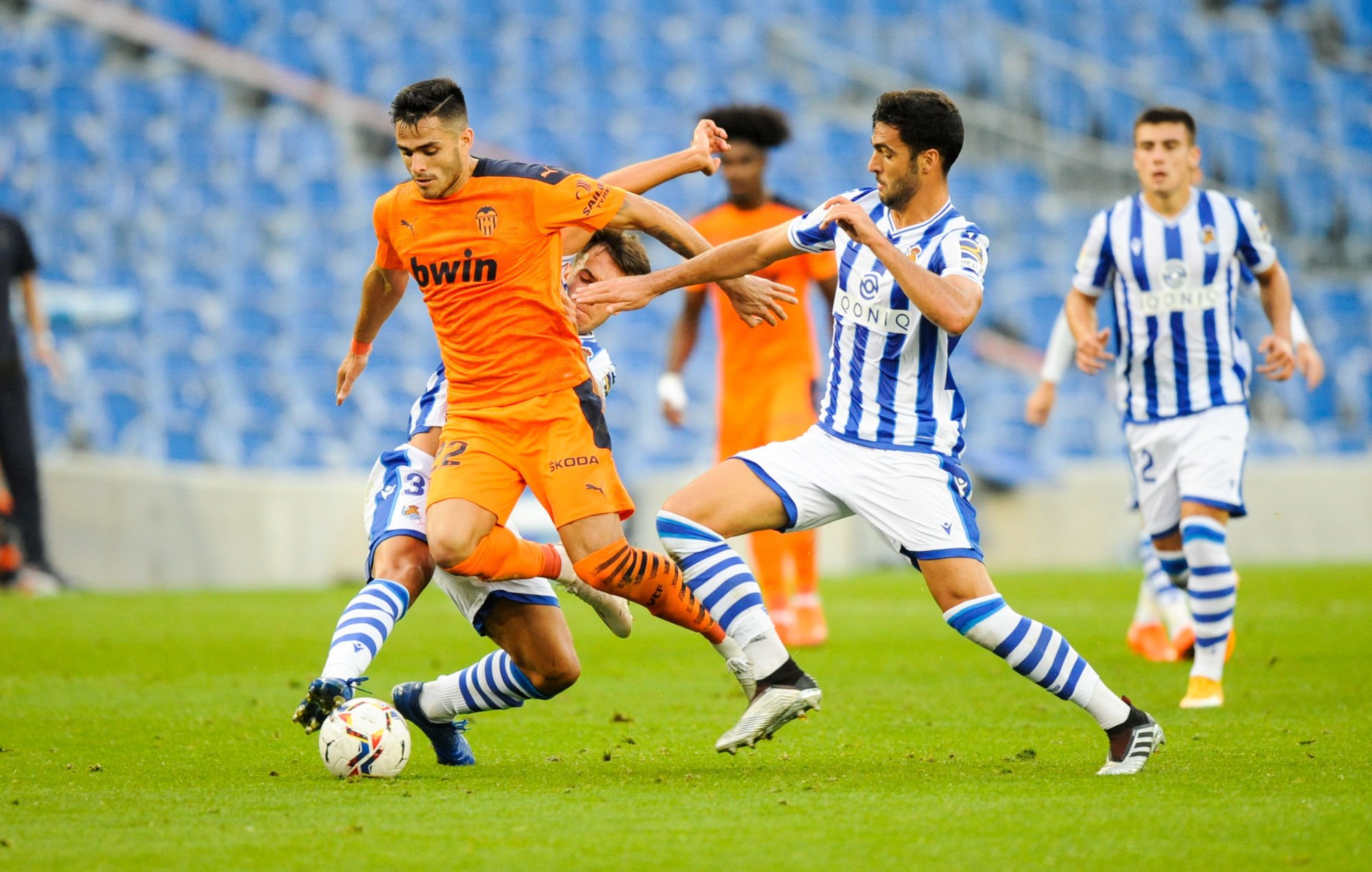 Où se trouve le stade de la Real Sociedad ?