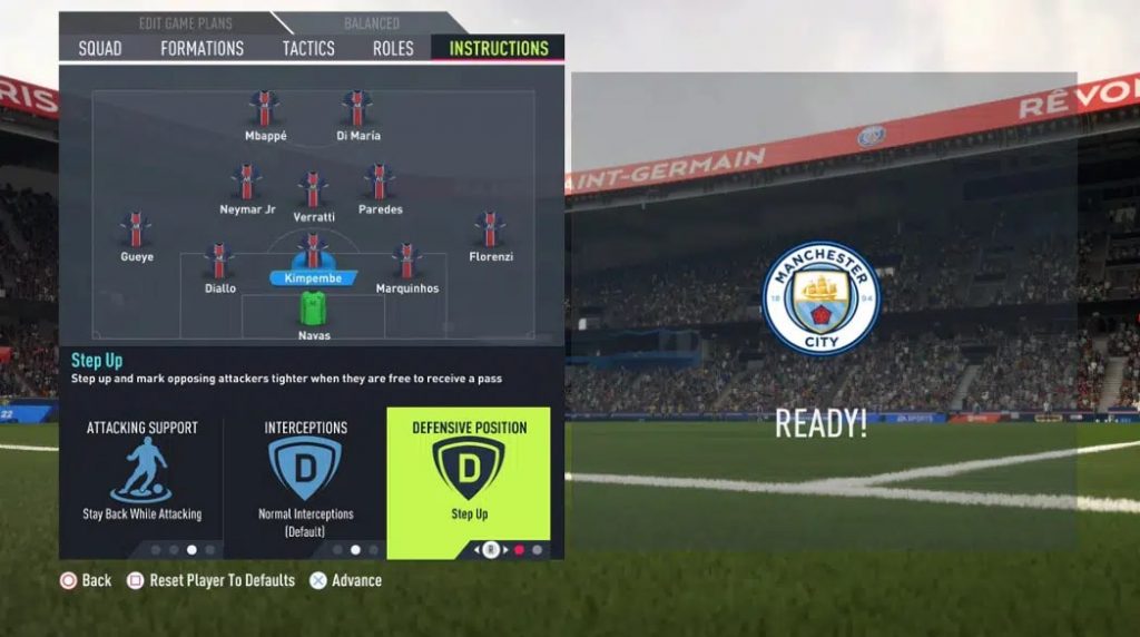 Quelle formation FIFA 22 ?