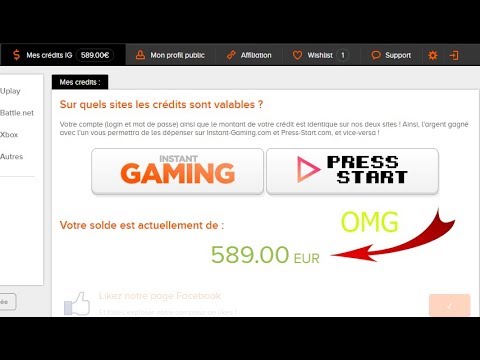 Comment avoir un code promo instant Gaming ?