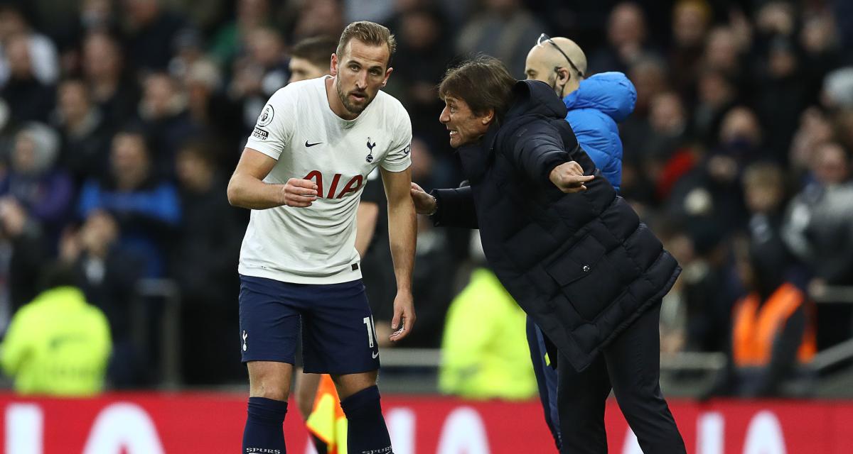 Tottenham : Conte envoie un message fort sur l’avenir de Kane !