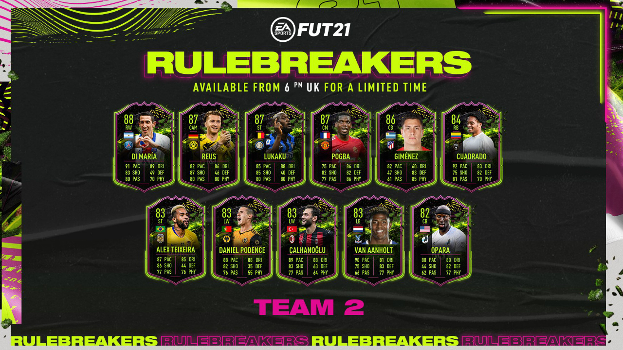 Do Rulebreakers get upgrades?