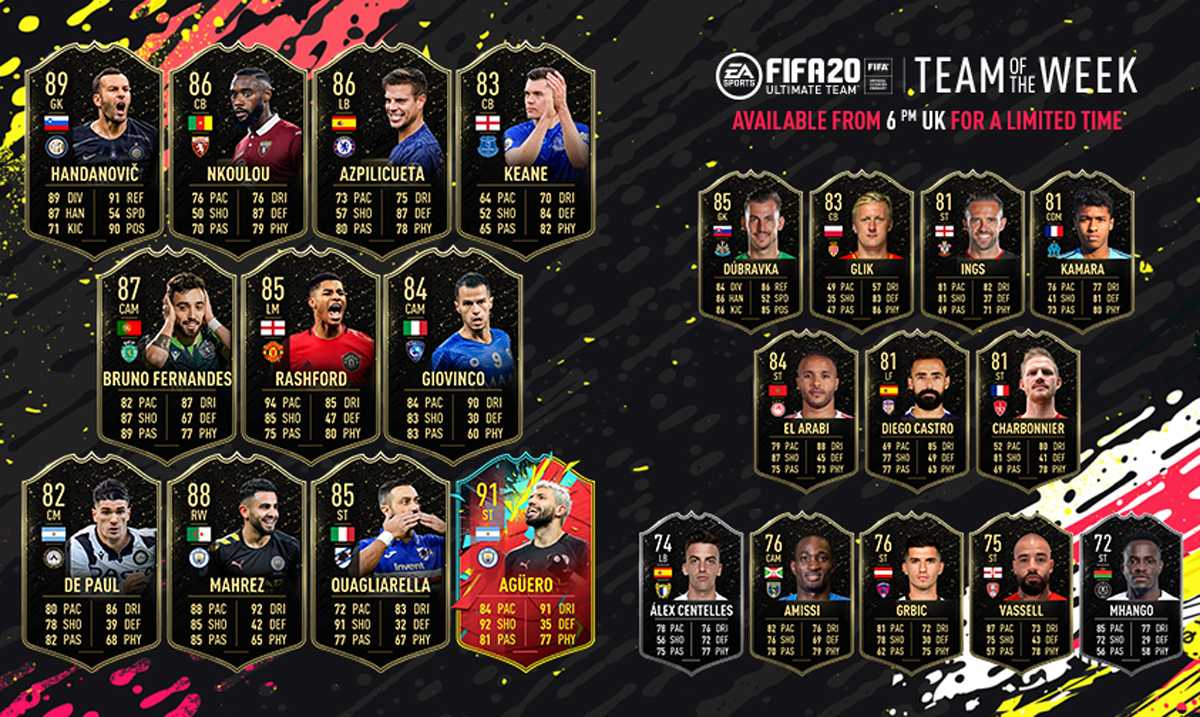 How do you play Totw on FIFA 22?