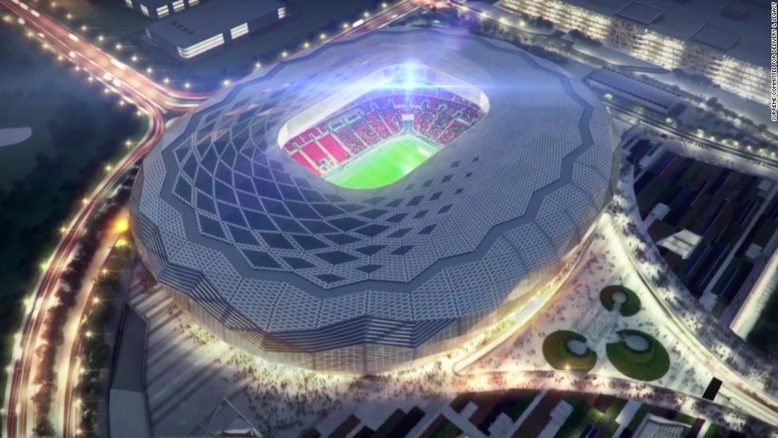 How many stadiums are there in Qatar 2022?