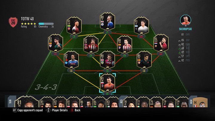How do you play against the Totw in FIFA 21?
