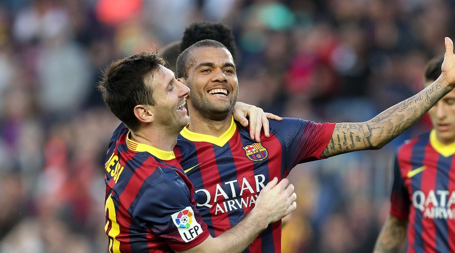 Tendance Barca, Alves confirmée