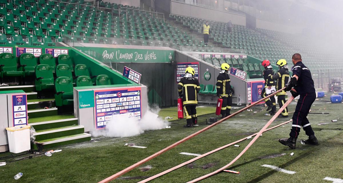 ASSE – Auxerre : Première mêlée autour de Geoffroy-Guichard !