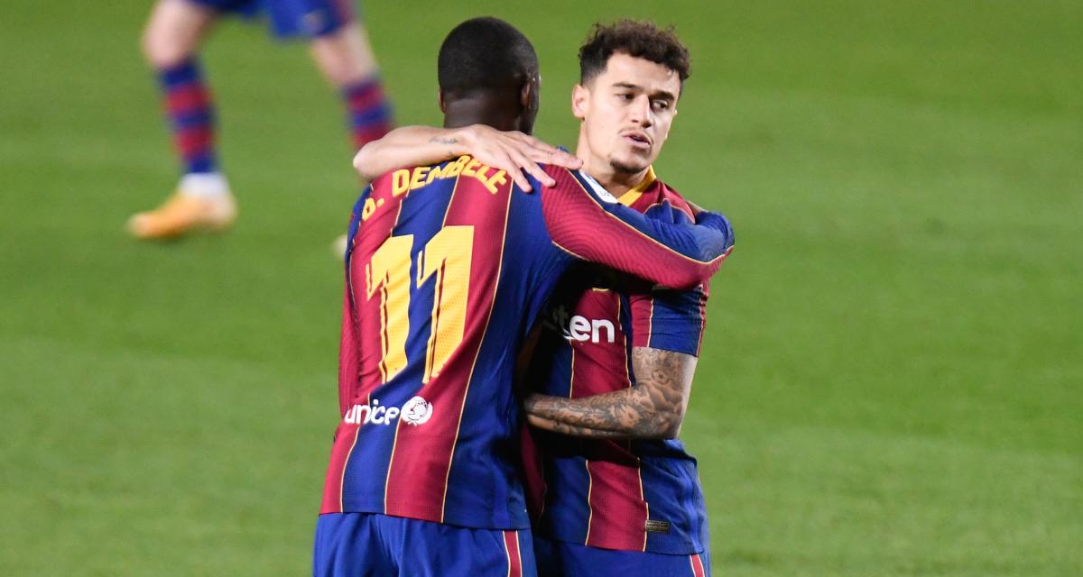 Barcelone : les progrès de Coutinho, une bonne nouvelle pour Dembele ?