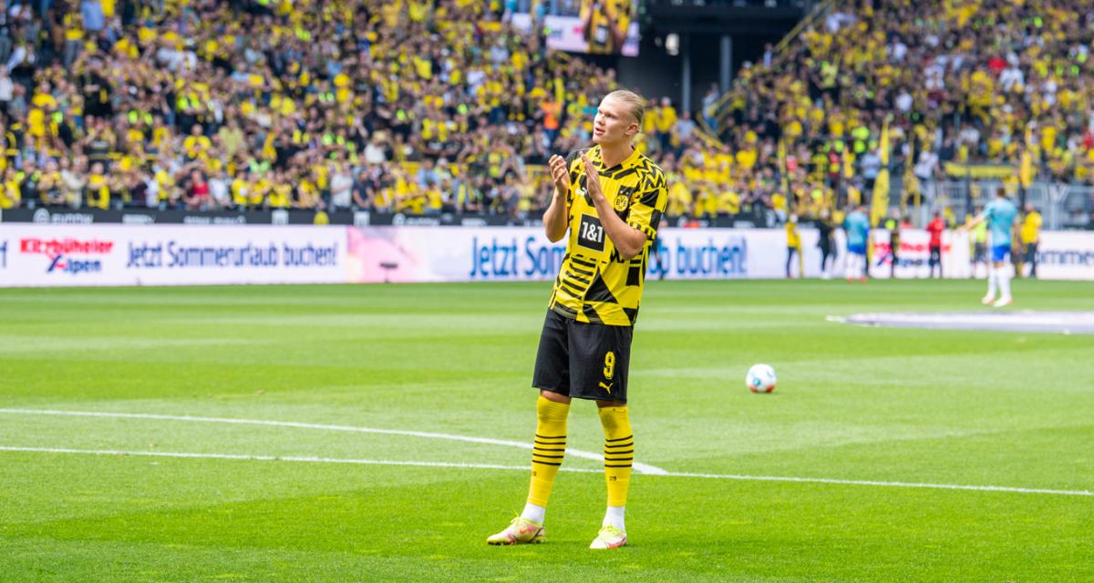 Dortmund : le discours d’adieu de Haaland avant de quitter Manchester City