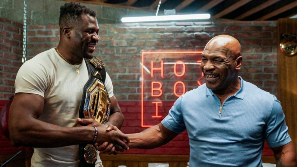 Francis Ngannou dévoile son entraînement avec Mike Tyson en vidéo