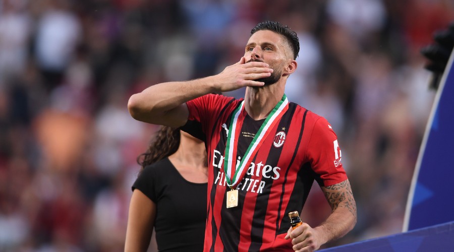 Giroud le héros de Milan