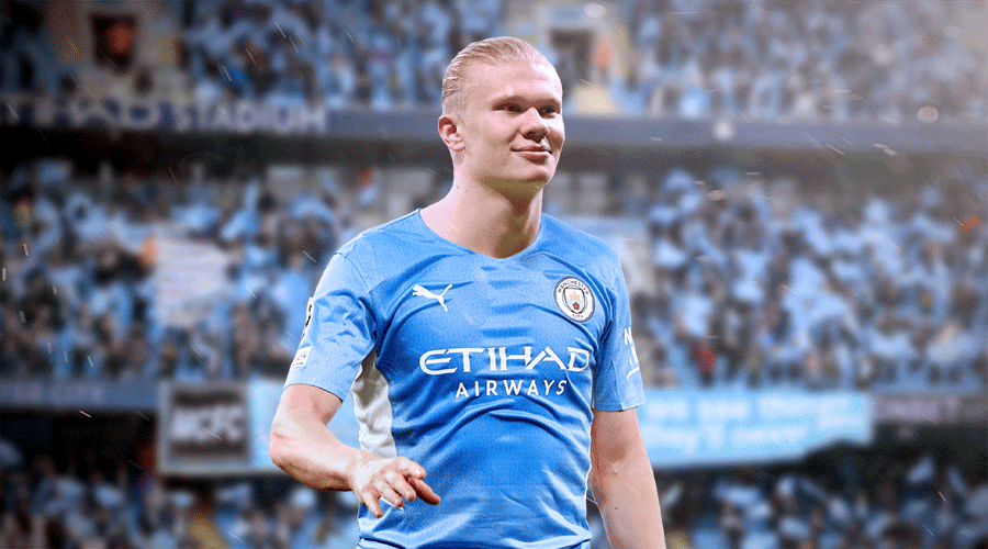 Haaland, son top 5 des défis à Manchester City