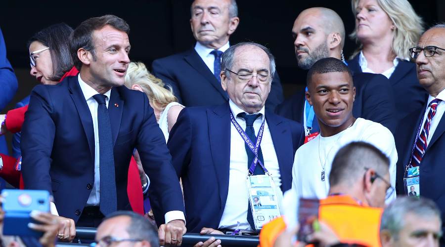 Mbappé en colère contre Le Graët et la FFF