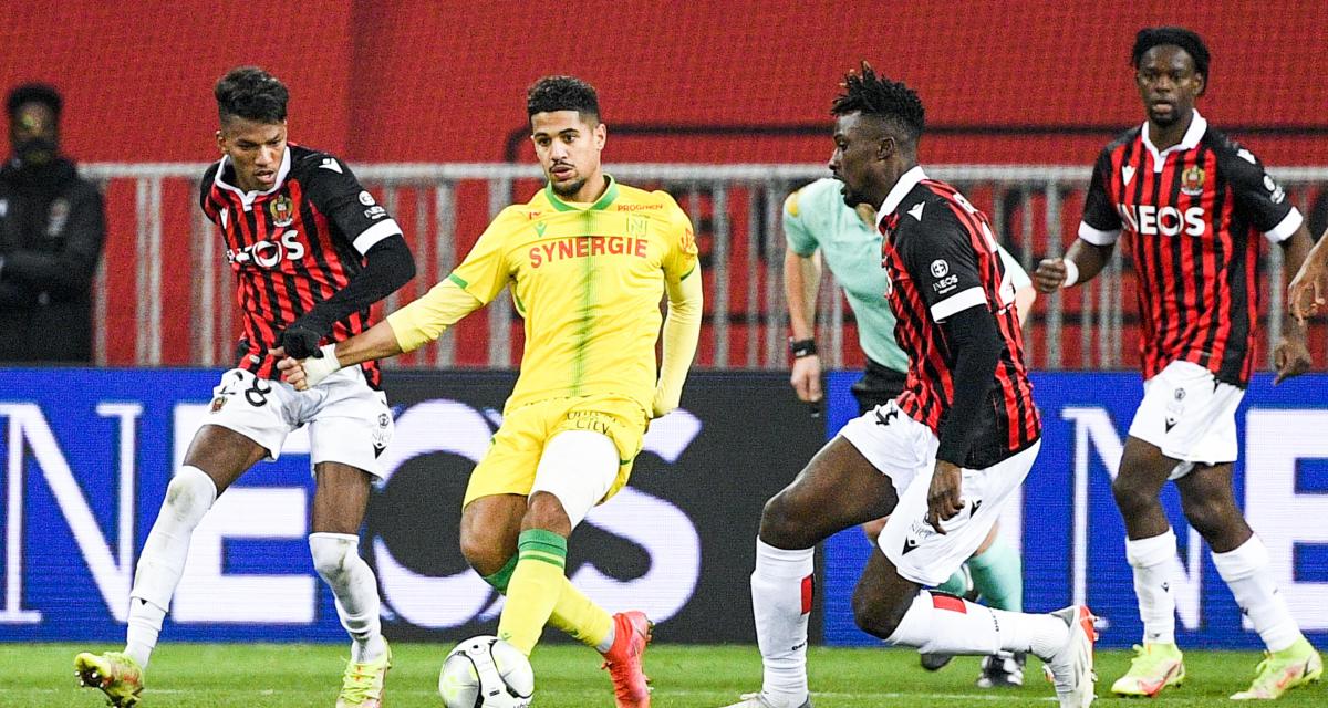 Nice-Nantes : Effectifs possibles et absents