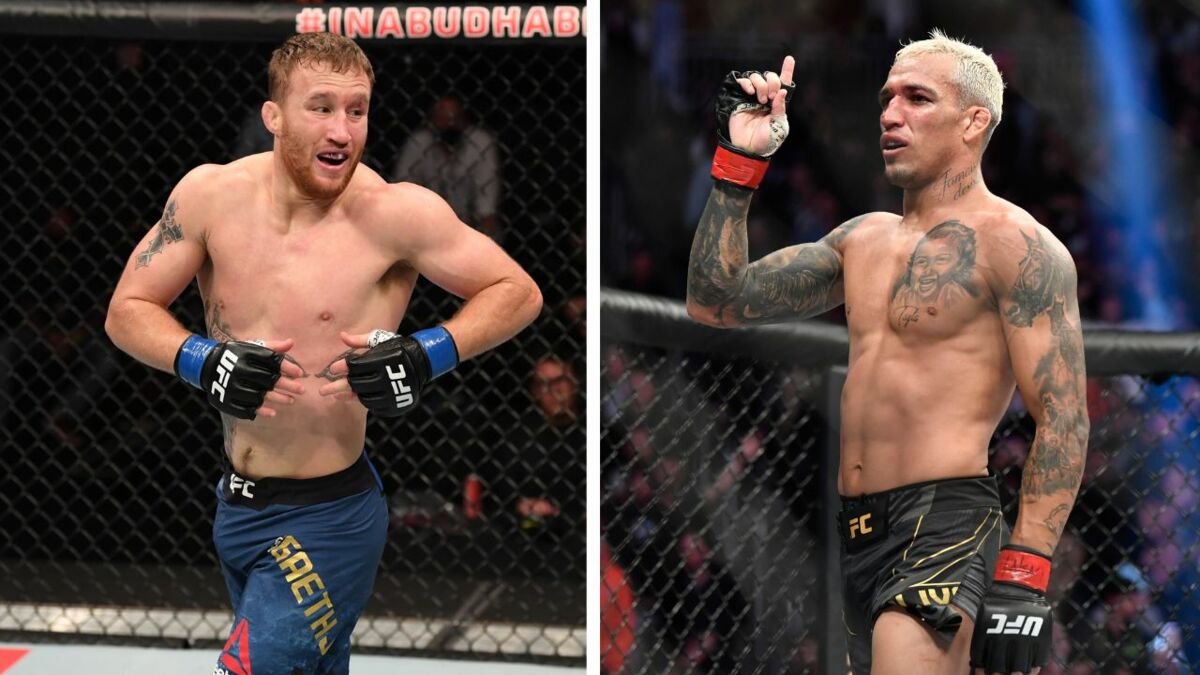 Streaming, heure, chaînes de télévision, Oliveira vs Gaethje… tout sur le combat