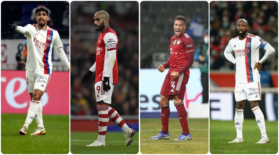 Le Onze Potentiel de l’OL, avec Lacazette et Tolisso