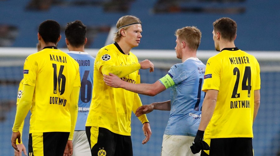 Manchester City : De Bruyne accueille Haaland