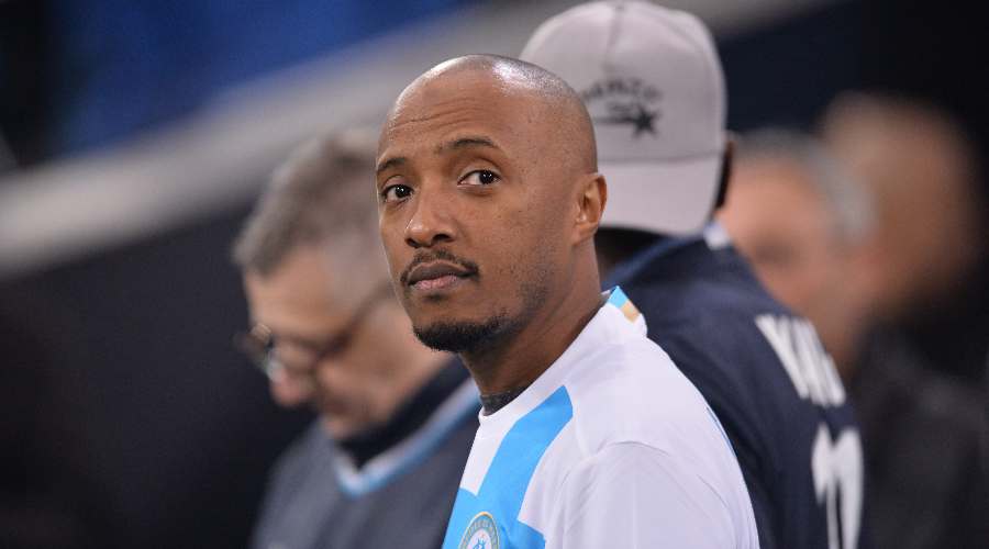 Zidane et la soprano Cash au Parc des Princes