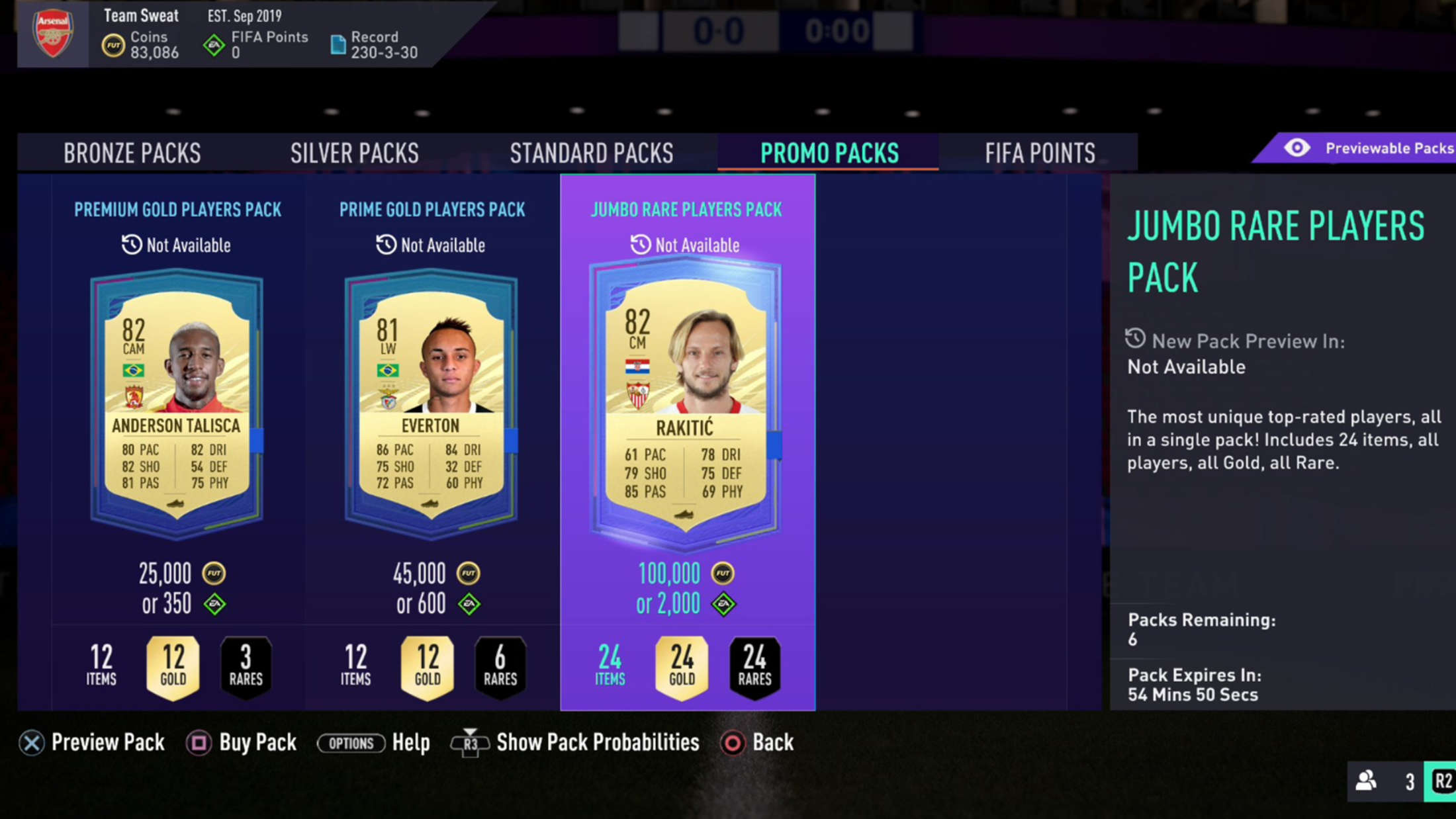 Quand ouvrir Pack fut 22 ?