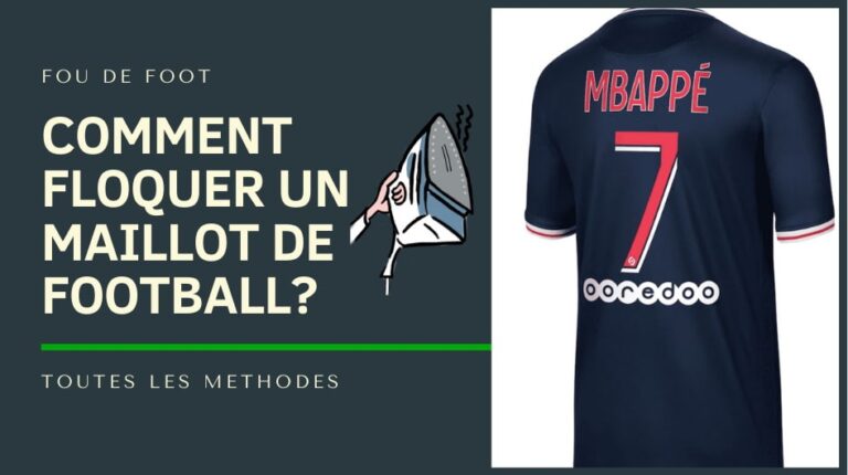 Comment floquer un maillot officiel ?