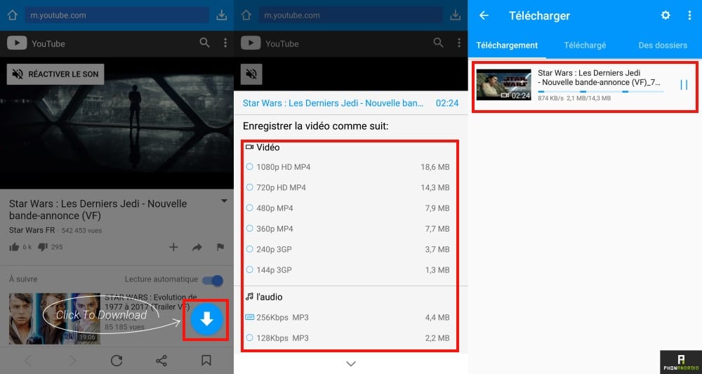 Comment faire pour télécharger ?