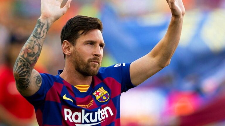 Quel est le montant du transfert de Messi ?