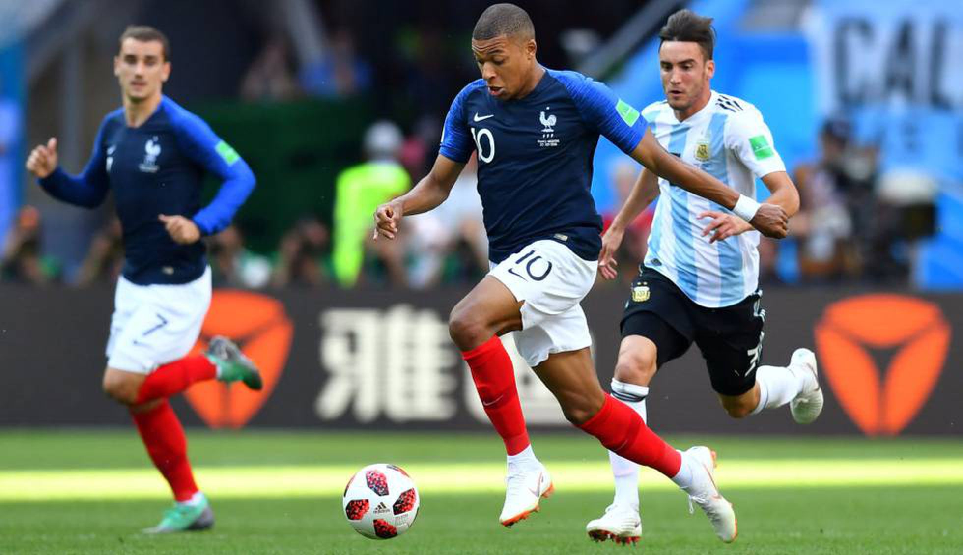 Que horas é o jogo da França hoje?