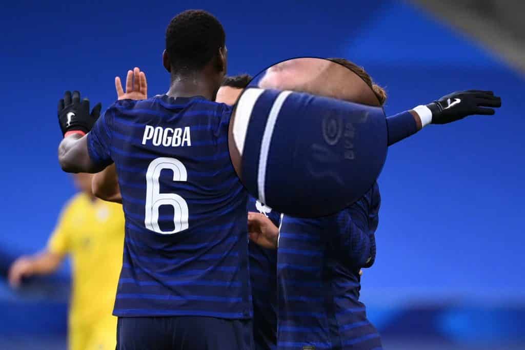 Pourquoi Pogba à un bandage au bras ?