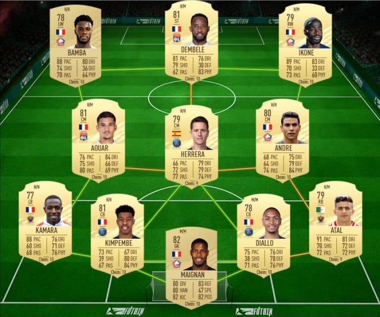 Quelle pack de départ Choisir fut 22 ?
