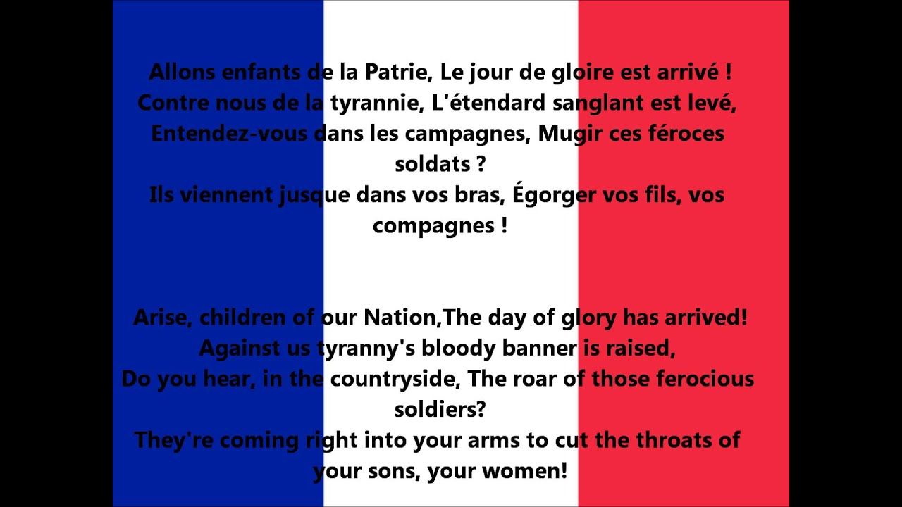 Quelle est la tyrannie de la Marseillaise ?