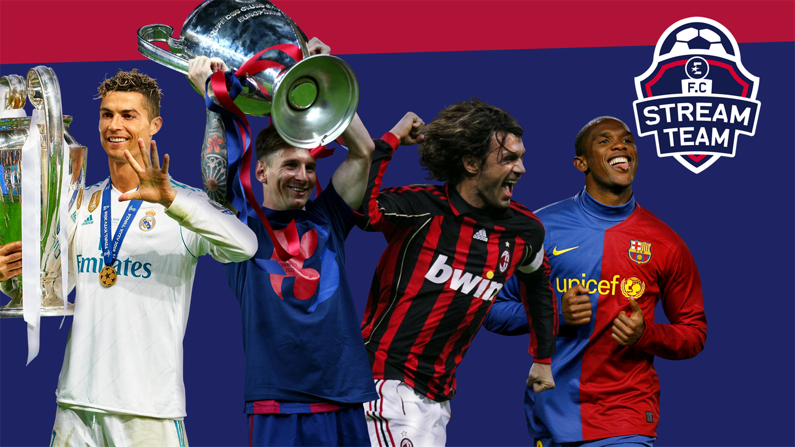 Quel joueur a 5 Ligue des champions ?