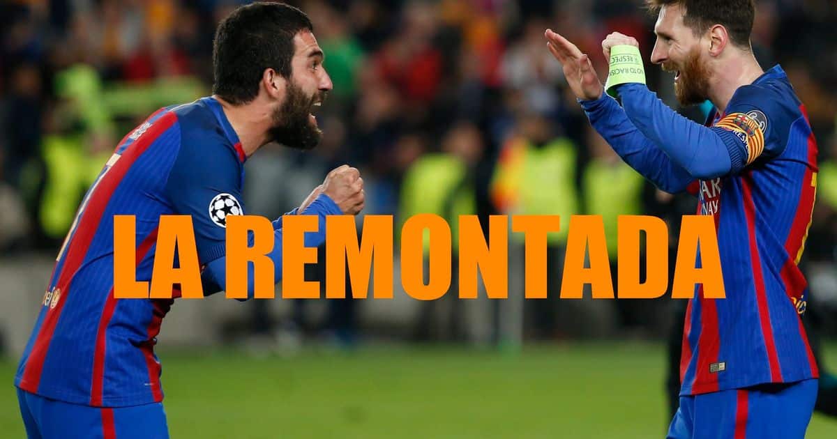 Quelle equipe a réalisé la première Remontada dans l’histoire du PSG ?