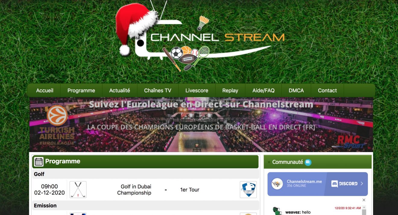 Quel site pour match en direct ?