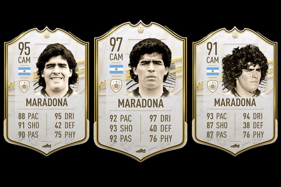 Pourquoi Maradona n’est plus sur FIFA 22 ?