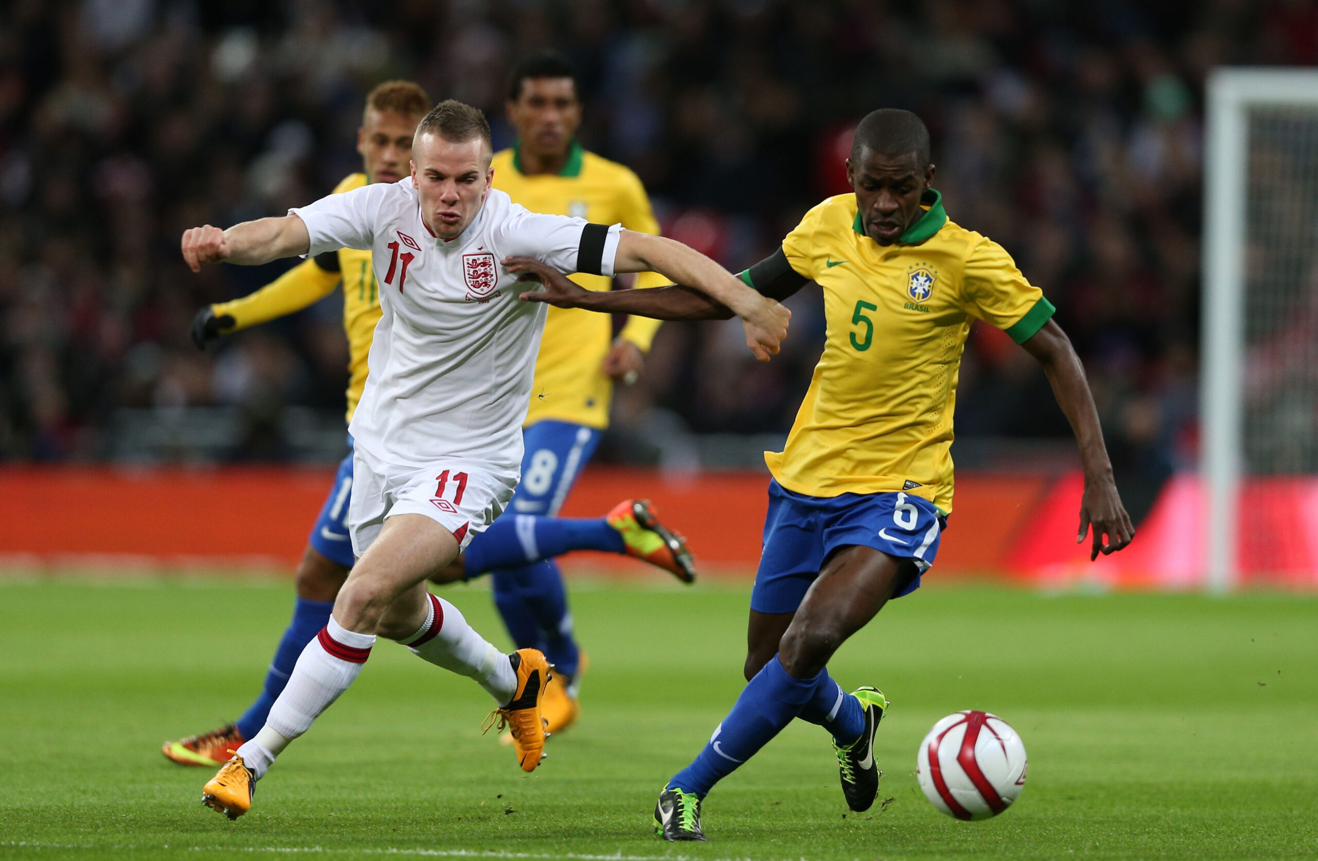 When did England beat Brazil in the World Cup?