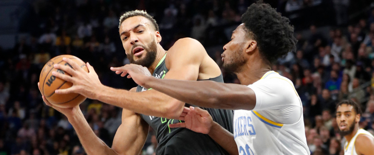 Gobert a ri, les Lakers se manquent encore
